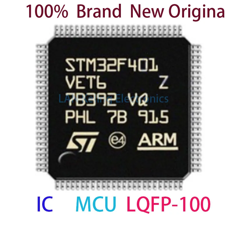 

STM32F401VET6 100% Brand New Original STM STM32F STM32F401 STM32F401VE STM32F401VET MCU LQPF-100