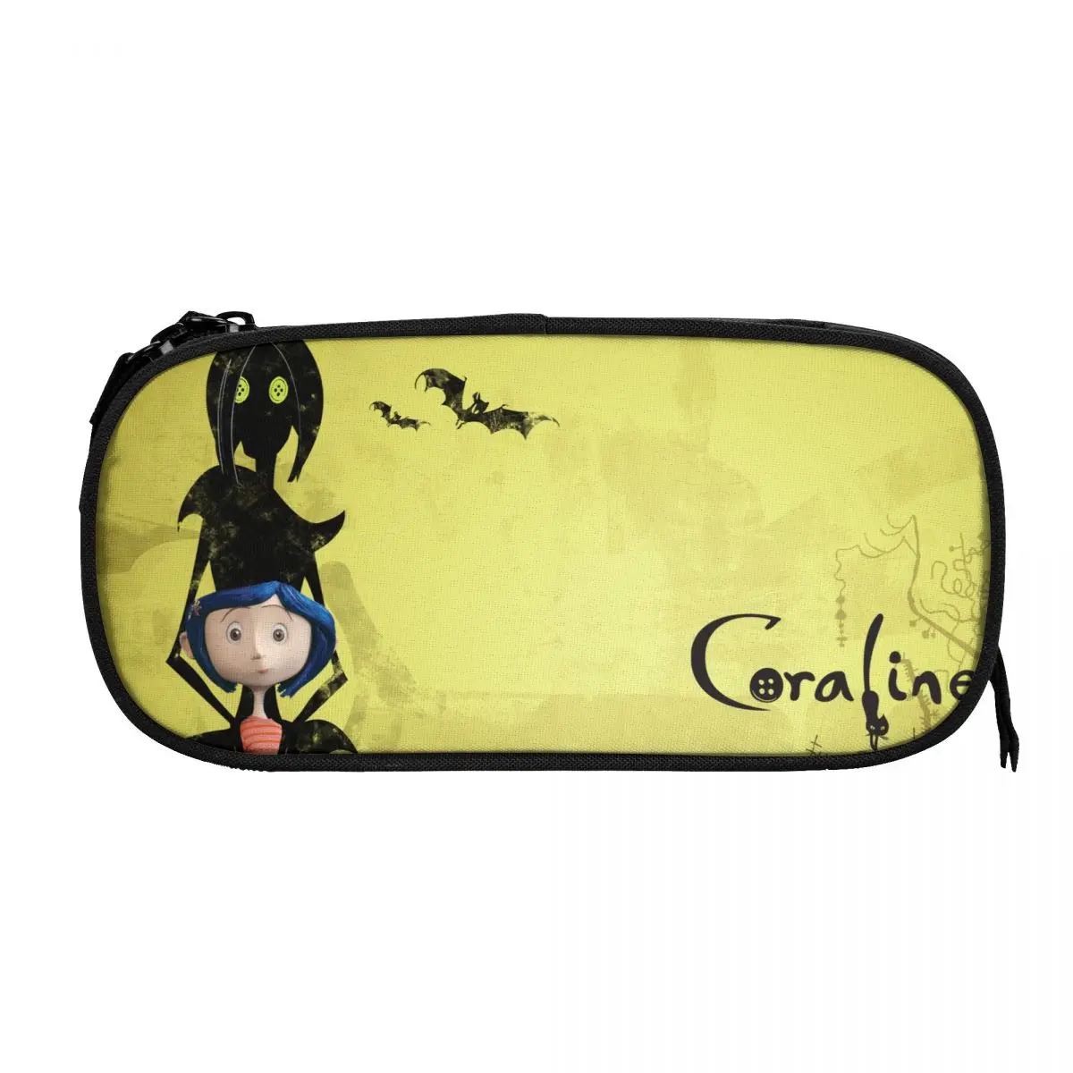 Student School Anime Zipper Pen Bag Child Stationery Bag Pencase Gift