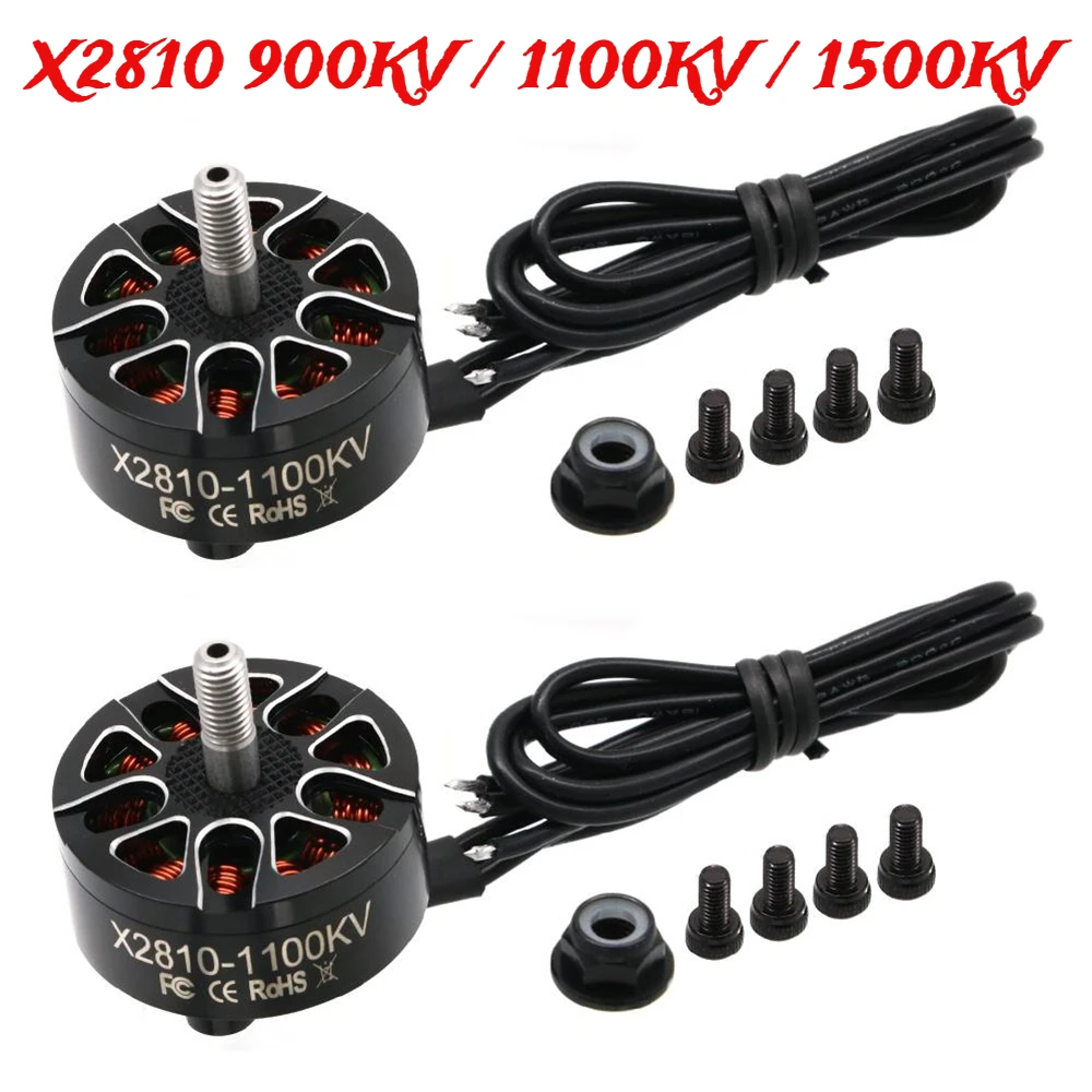 Аксессуары для радиоуправляемых вертолетов 4 шт. X2810 2810 900kv 1100kv 1500kv 6S