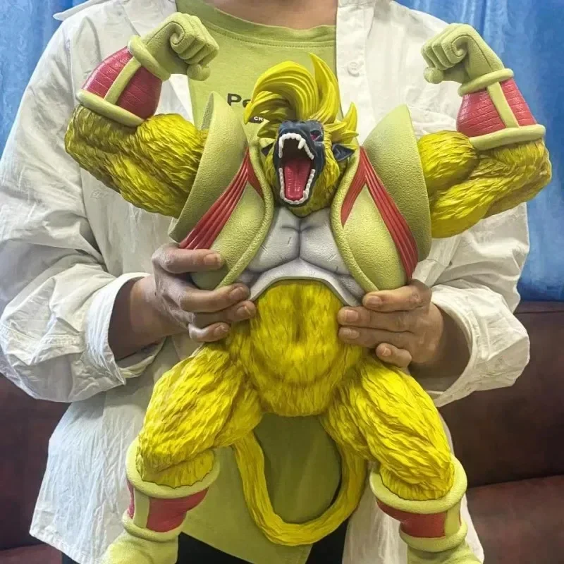 40 см Dragon Ball аниме фигурка Baby Golden Ape Super Saiyan 4 периферийные украшения настольный