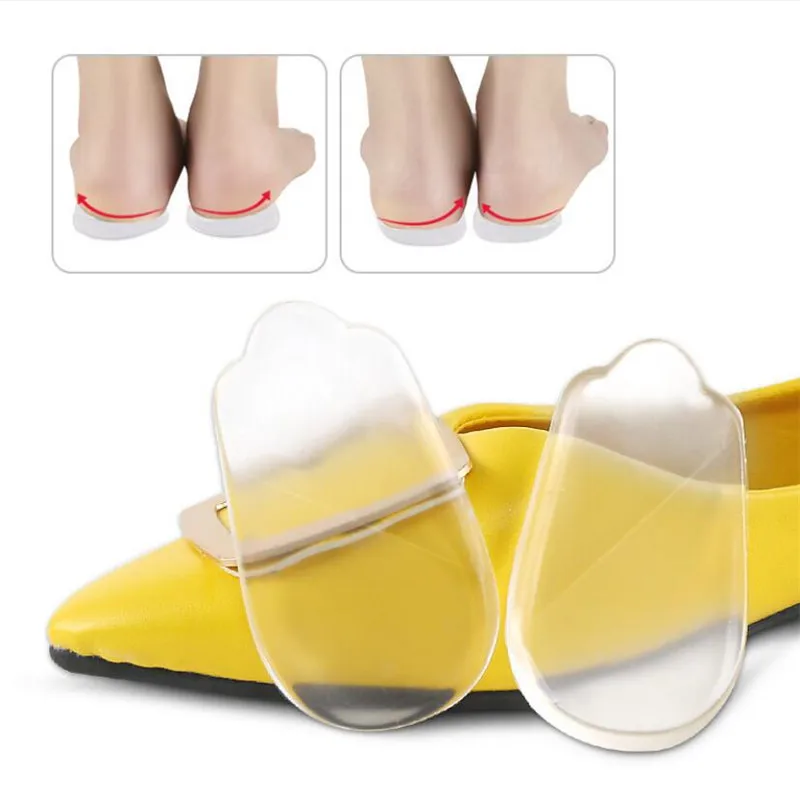 

2Pcs Silicone Insoles Orthotics X/O-type Legs Corrector Gel Pillow For Heel Orthopedic Insoles Shoes Pad For Feet Care