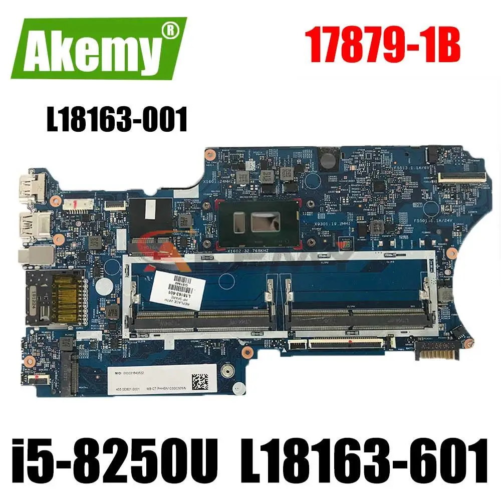 

For HP X360 14-CD 14M-CD Laptop Motherboard L18163-601 L18163-001 With SR3LA i5-8250u 17879-1B 448.0E809.001B MB 100% Tested
