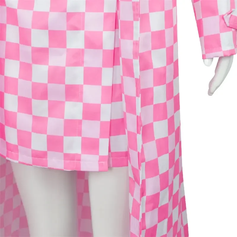 Костюм для косплея Марго Робби Барби из фильма женское платье пальто костюмы