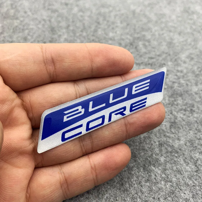 

Светоотражающая наклейка с логотипом системы BLUE CORE FI, мотоциклетная наклейка для Honda CBR, Suzuki, Yamaha Kawasaki