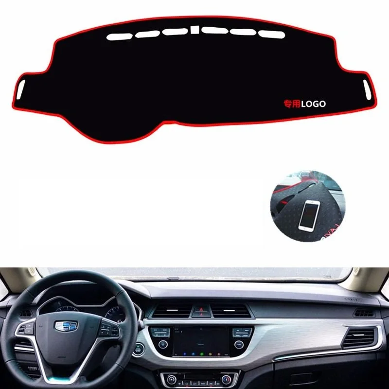 Нескользящий коврик для приборной панели левый и правый руль Geely Vision X3 аксессуары