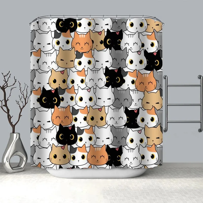 

Водонепроницаемая занавеска для душа, 180 х18 см