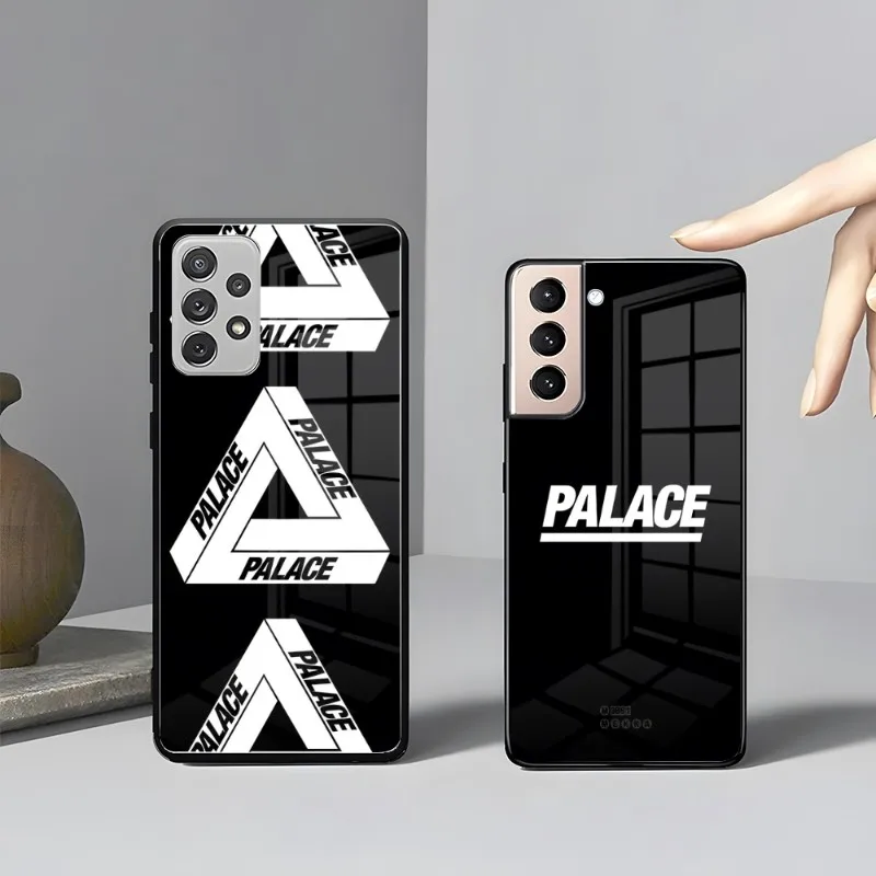 

P-palace Phone Case Samsung S23 S21 S22 Ultra A 42 32 5G 52 51 Note20 S10 E Plus S20 FE S22Pro A12 22 Glass Cover