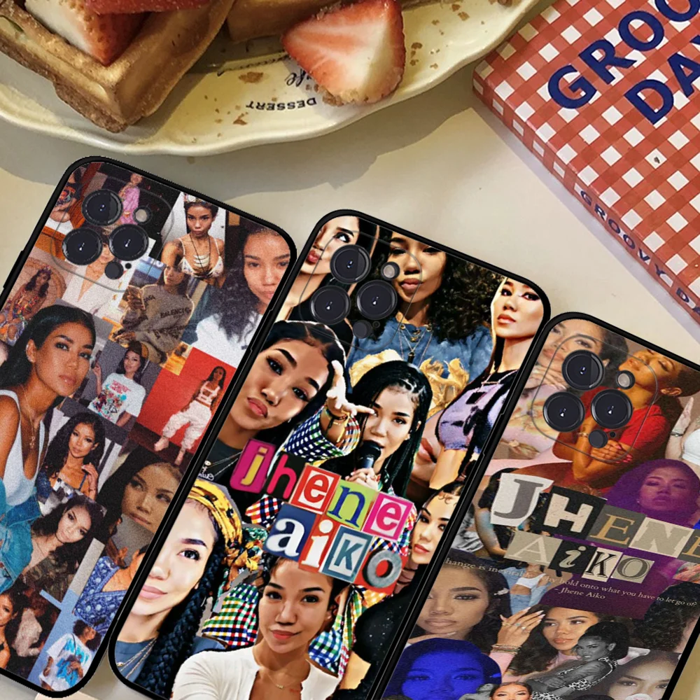 Singer J-Jhene-Aiko Phone Case For IPhone 16 15 8 7 6 6S Plus X SE XR XS 14 11 12 13 Mini Pro Max Mobile