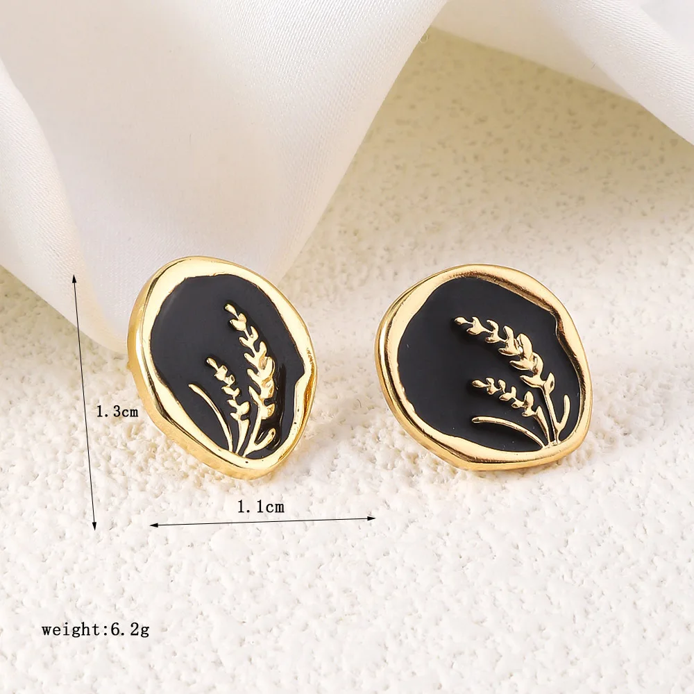 Легкие роскошные высококачественные серьги из нержавеющей стали для женщин