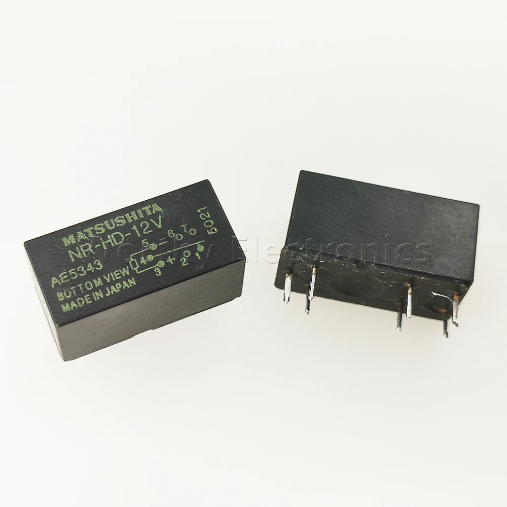 10 шт./лот 12VDC 7PIN 1A реле NR-HD-12V AE5343 | Строительство и ремонт