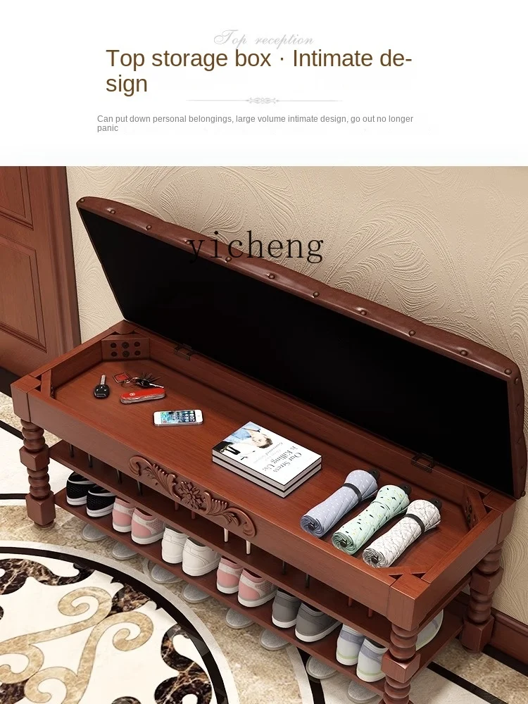 Стойка для обуви ZF1 из массива дерева многоярусная полка смены стойка хранения