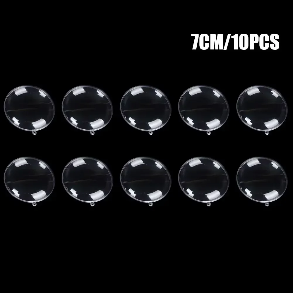 

Прозрачные шары для декора 10 шт.