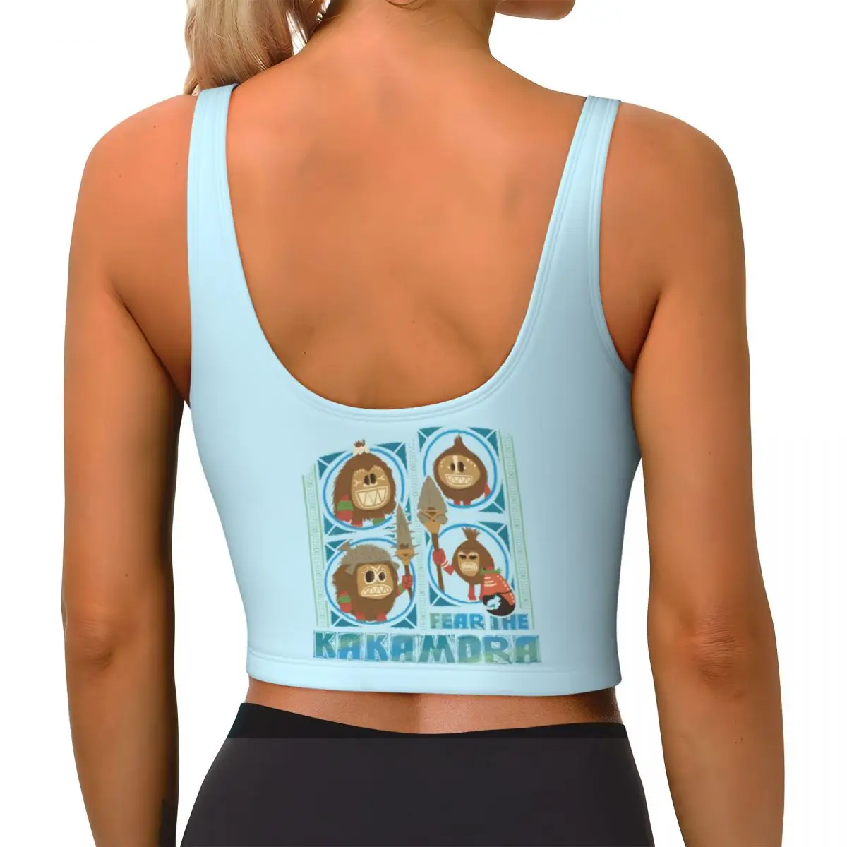 Женский спортивный бюстгальтер с эффектом потертости укороченный топ для