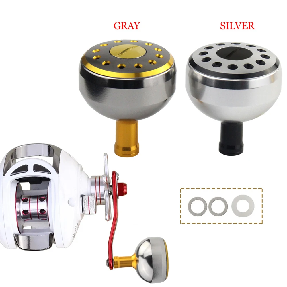

1pc 32mm/35mm/38mm Alluminum Alloy Fishing Handle Knob For Bait Casting Spinning Reel Fishing Reel Handle Accessories