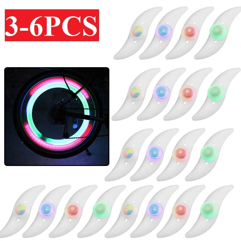 

3/6 шт., велосипедные светодиодсветодиодный предупреждаПредупреждение лампы, 3 светильник мА освещения