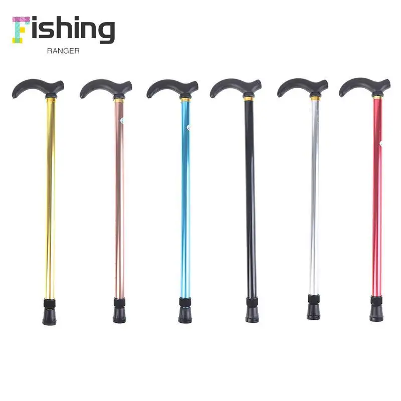 

Adjustable Walking Stick 2 Section Stable Anti-Skid Crutch Old Man Hiking Cane