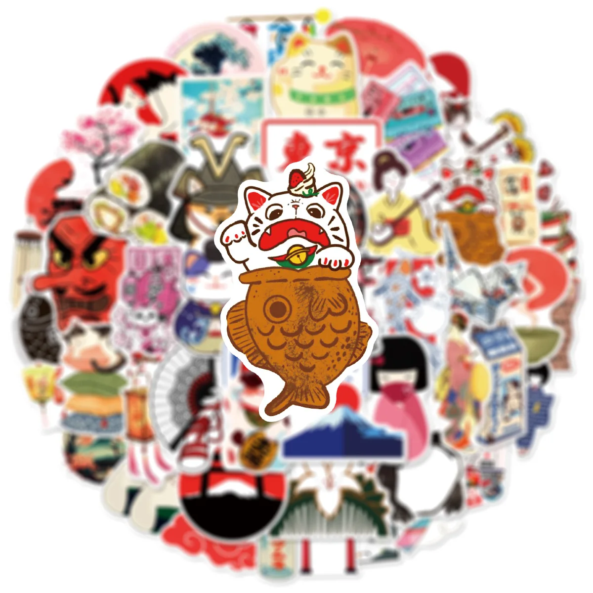 

50 стикеров аниме граффити