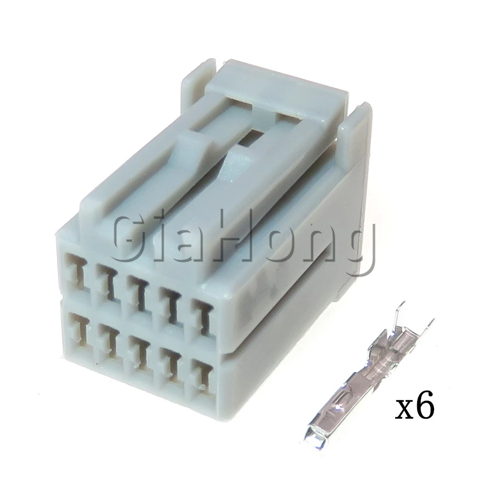 

1 Set 10 Ways 638207-6 Auto Parts 638207 Automotive Electrical Socket Car Wire Cable Connector