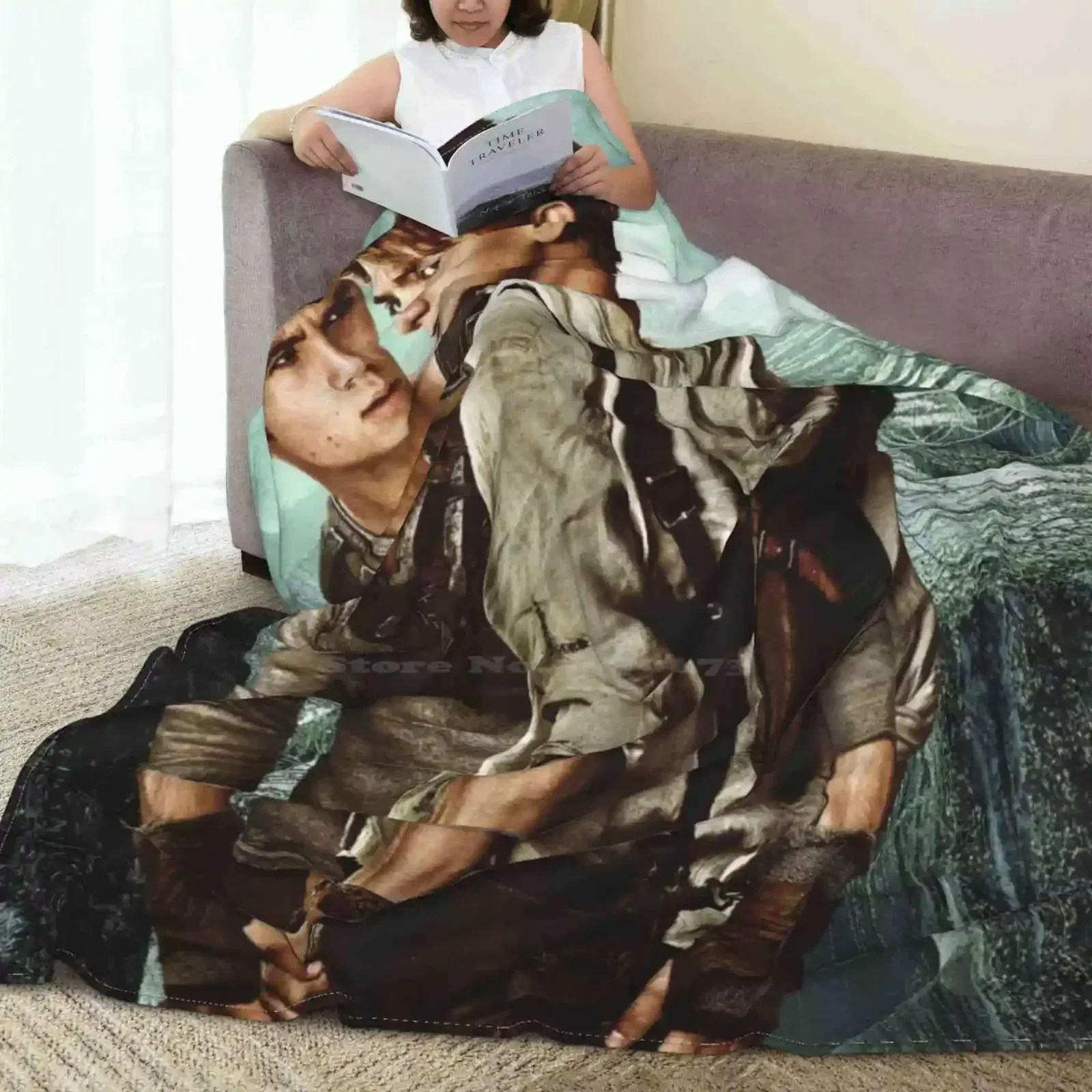 Теплое фланелевое одеяло Newt X Thomas оригинальный дизайн