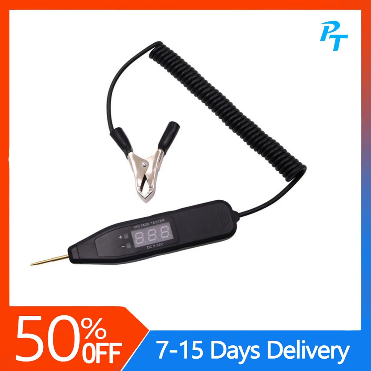 

Universal 5-32V Car Electrical Circuit Test Pen Self Diagnosis Digital Voltage Test Pen Power Probe Pencil Diagnostic Tool