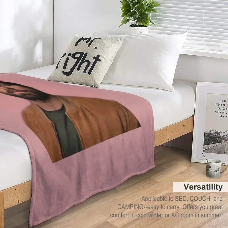 Себастьян Стэн пушистое модное одеяло для диванов