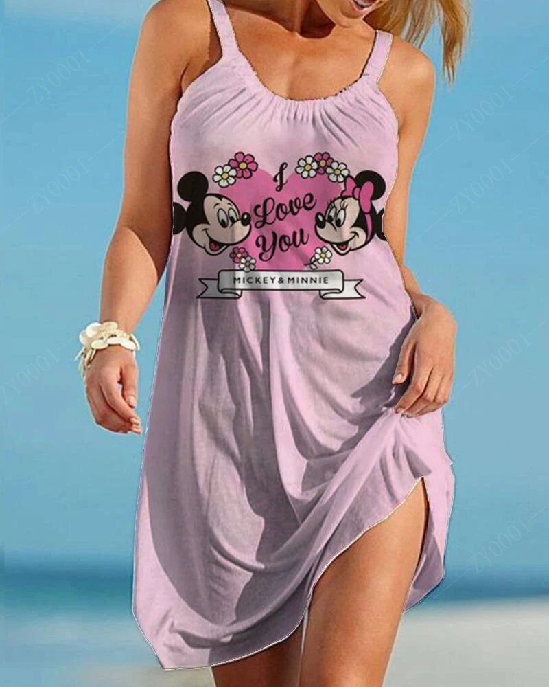 

Disney Summer Dresses for Women 2022 Luxury Designer Women's Dresses Free Shipping Elegant Clothes Skirt Woman Elegant Dress TOP