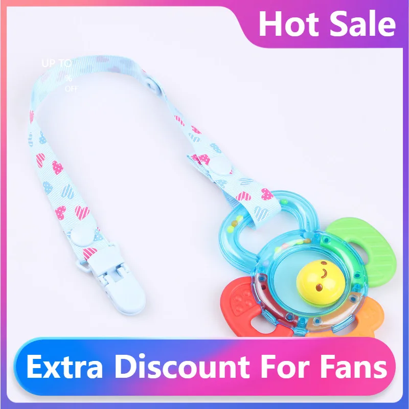 

Hot Sale Baby Pacifier Clip Pacifier Chain Dummy Clip Nipple Holder For Nipple Children Pacifier Clips Teether Anti-drop Rope