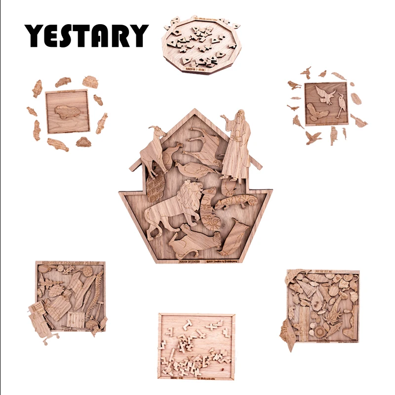 

3D пазл YESTARY, игрушки, головоломка для развития мозга, игрушки, настольные игры, десять уровней сложности, невозможная головоломка, игрушка для телефона, подарок