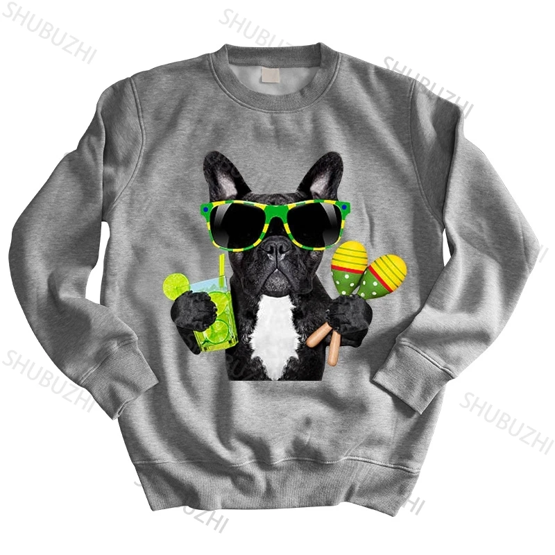 

cotton sweatshirt male hoody French Bulldog Brazillian Style Manhoodies - Bulldogs Brazil mens shubuzhi hoodies