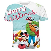 3d disney princess print t shirts for boys and girls2022 latest summer cartoon childrens clothes fashion tops tees for teen