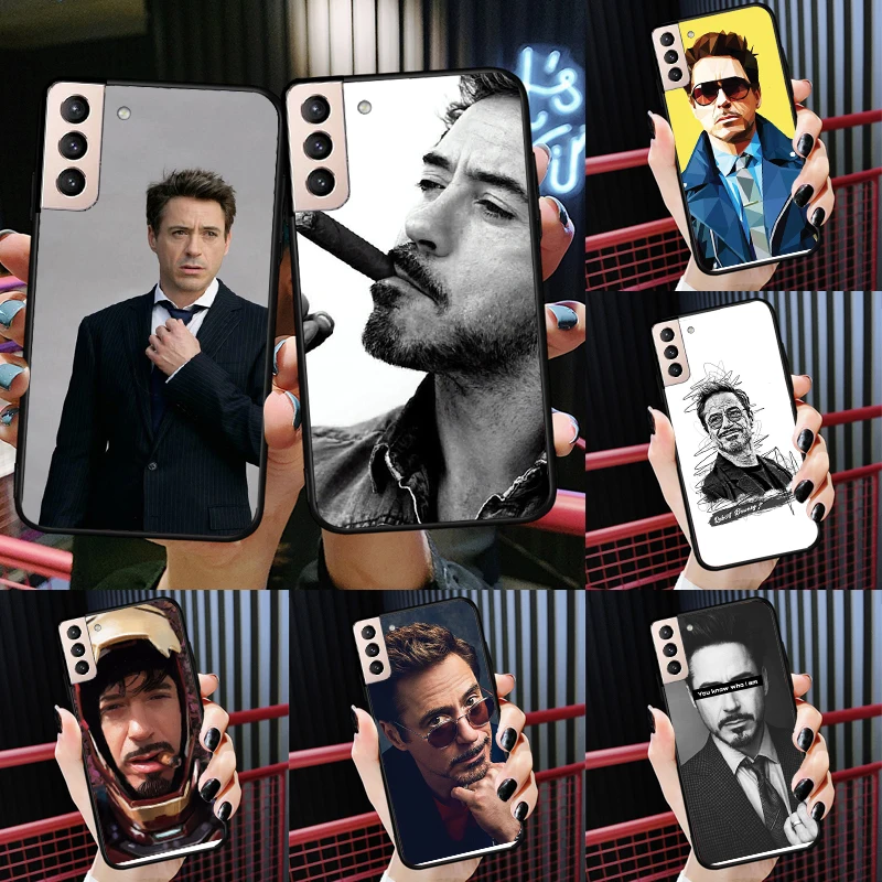

Robert Downey Jr Case For Samsung Galaxy J7 J5 J1 J3 2016 A3 A5 2017 A6 A7 A8 A9 J8 2018 J4 J6 Plus Coque