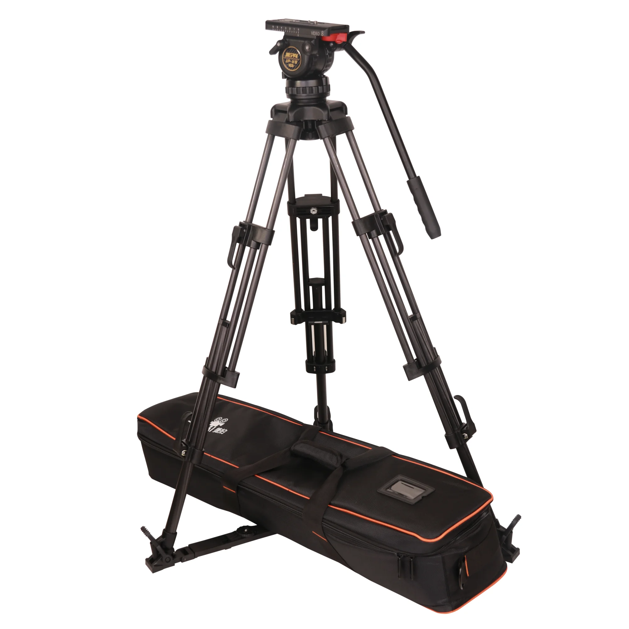 JIEPAI JP-V8T PRO 8 кг 70 дюймов Штатив из углеродного волокна Комплект штатива для