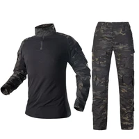 multicam black combat shirt pants suit camouflage military tactical uniform men us army bdu airsoft sniper camo hunting clothes