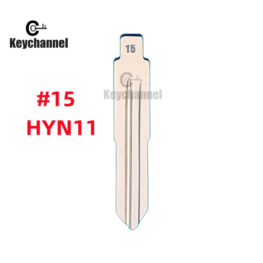 5/10 шт./лот заготовка № 15 KD дистанционный ключ Тип лезвия для Hyundai Kia Suzuki Jeep Chevrolet Great