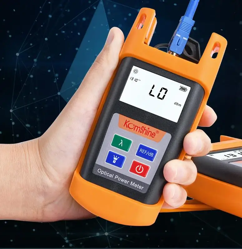 Used For Optical Fiber Cable Loss MeasurementKPM-25M Fiber Optical Handheld Test Tool Fiber Optic Power Meter KPM-25M OPM Tester