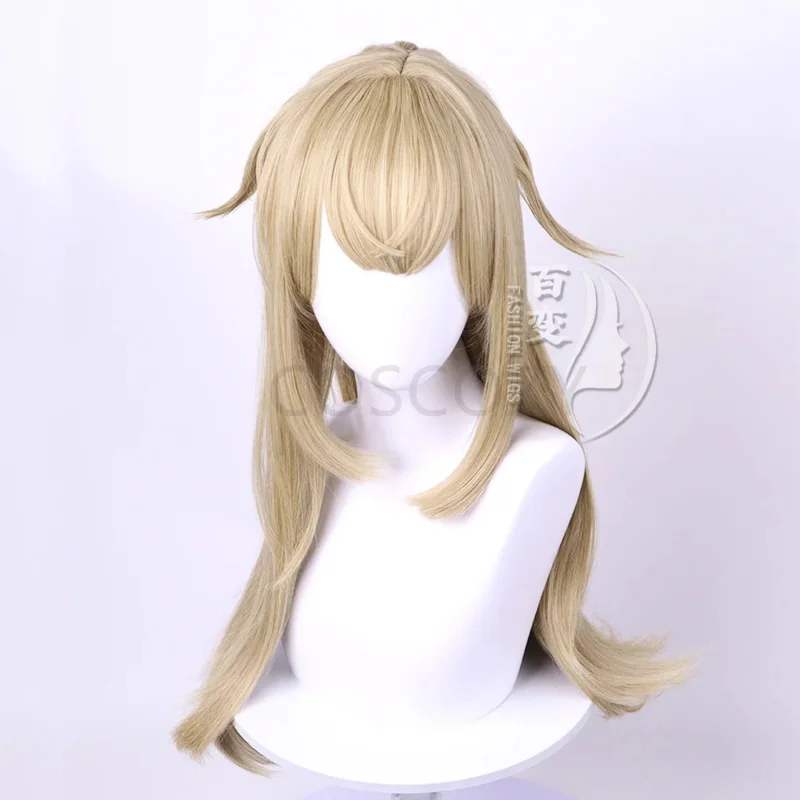 Парик для косплея аниме Kirara Genshin ударопрочный термостойкие волосы женщин с