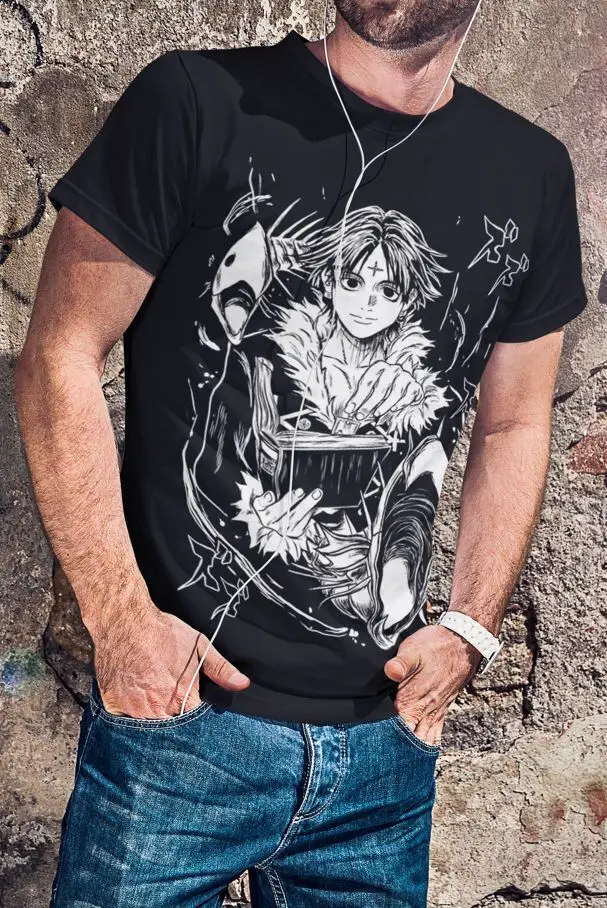 Chrollo Lucilfer футболка Hunter X HXH аниме графическая всех размеров