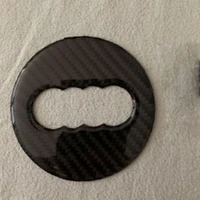 carbon fiber pattern car steering wheel logo sticker frame cover label decals accessories compatible for a3q5q3q4la4l
