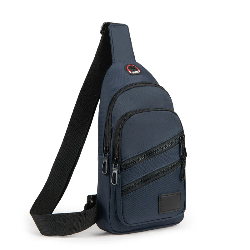 2022 Summer Oxford Riding Sports Men chest bag Outdoor Wearable Man Shoulder bag Solid Casual Man belt pouch New sacoche homme