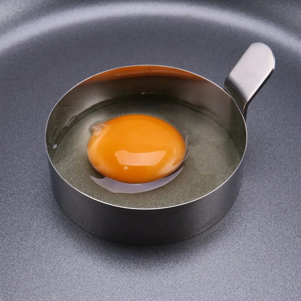 

4pcs/set Egg Rings Heat-resistant Stainless Steel Round Sturdy Egg for Restaurant