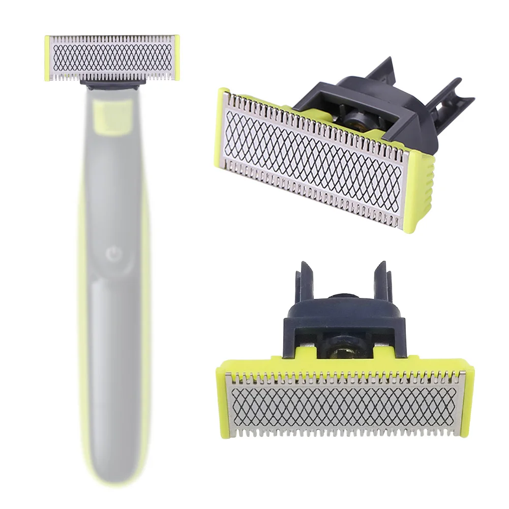 

Men Manual Beard Shaver Head Replacement Blade Beard Trimmer Shaver Blades for Philips OneBlade Razor Shaver Spare Accessories