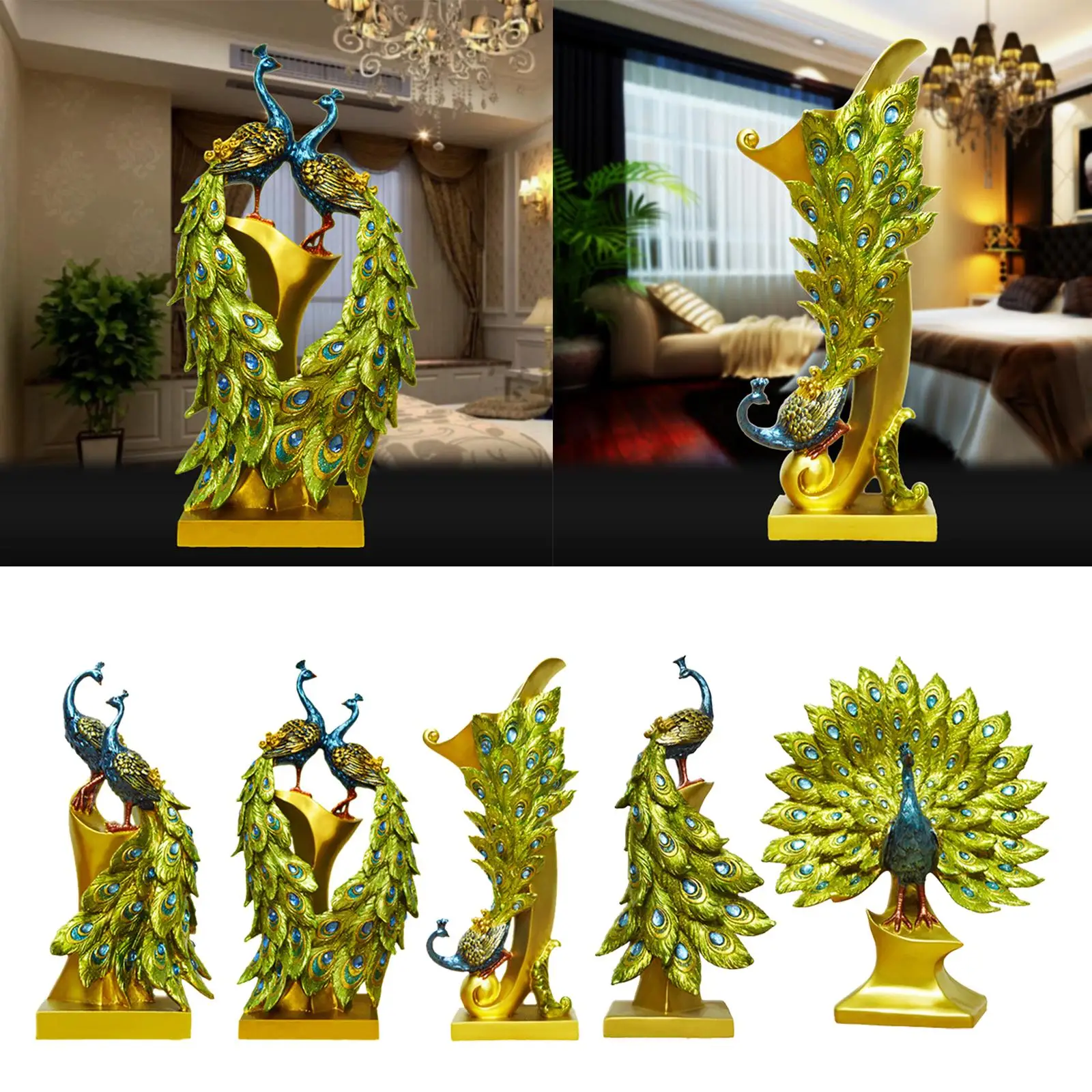 

Resin Sculpture for Room Decoration Handcrafted Art Sculpture for Living Room Hallway Guest Room Console