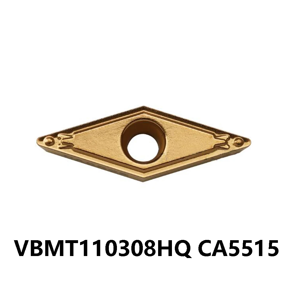 VBMT 110304 HQ CA5525 Оригинал 35 ° Пластины VBMT221HQ Твердосплавные лезвия Токарные