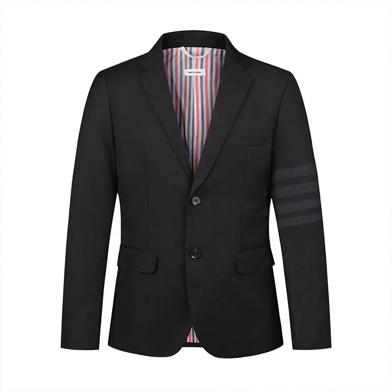 5034-R-Three-piece Korean version slim-fit small business suit