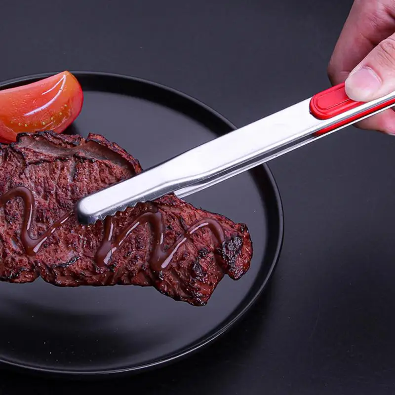 

Stainless Steel Barbecue Clip Buffet Clip Steak Clip Multipurpose Food Clip Korean Thickened Commercial Clip Kitchen Tool