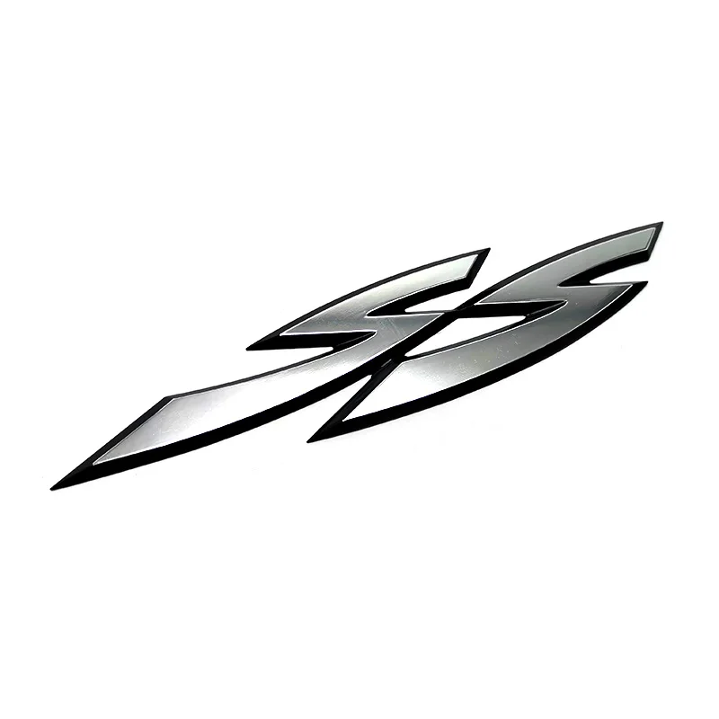 

210MM SS Car Emblem Plastic with Foil Chrome Craft Decoration Logo Stickers