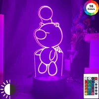 game final fantasy moogle figure led night light lamp for kids bedroom decor color changing nightlight cool child christmas gift