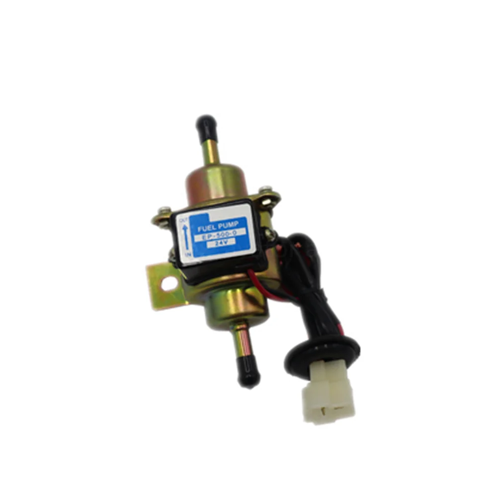 

12/24V Electric Fuel Pump EP-500-0 035000-0460 12585-52030 HEP-02A Diesel Gasoline Tank For Kubota Engine Harvester Pickup Truck