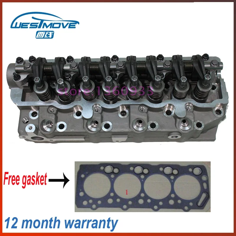 Полный блок головки блока цилиндров для двигателя Kia Besta Bongo 2476cc 2 5 TD 8V: D4BH 22100-42000