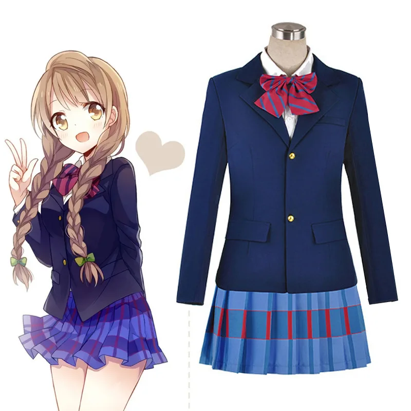 

Аниме Lovelive Love Live Косплей Костюм Kousaka Honoka Minami kotory Ayase Eli Tojo Nozomi Nishikino Maki школьная форма